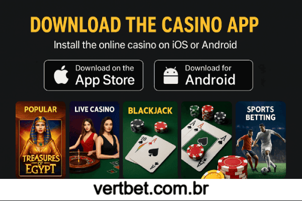 Como baixar o APK oficial da VERTBET no Android
